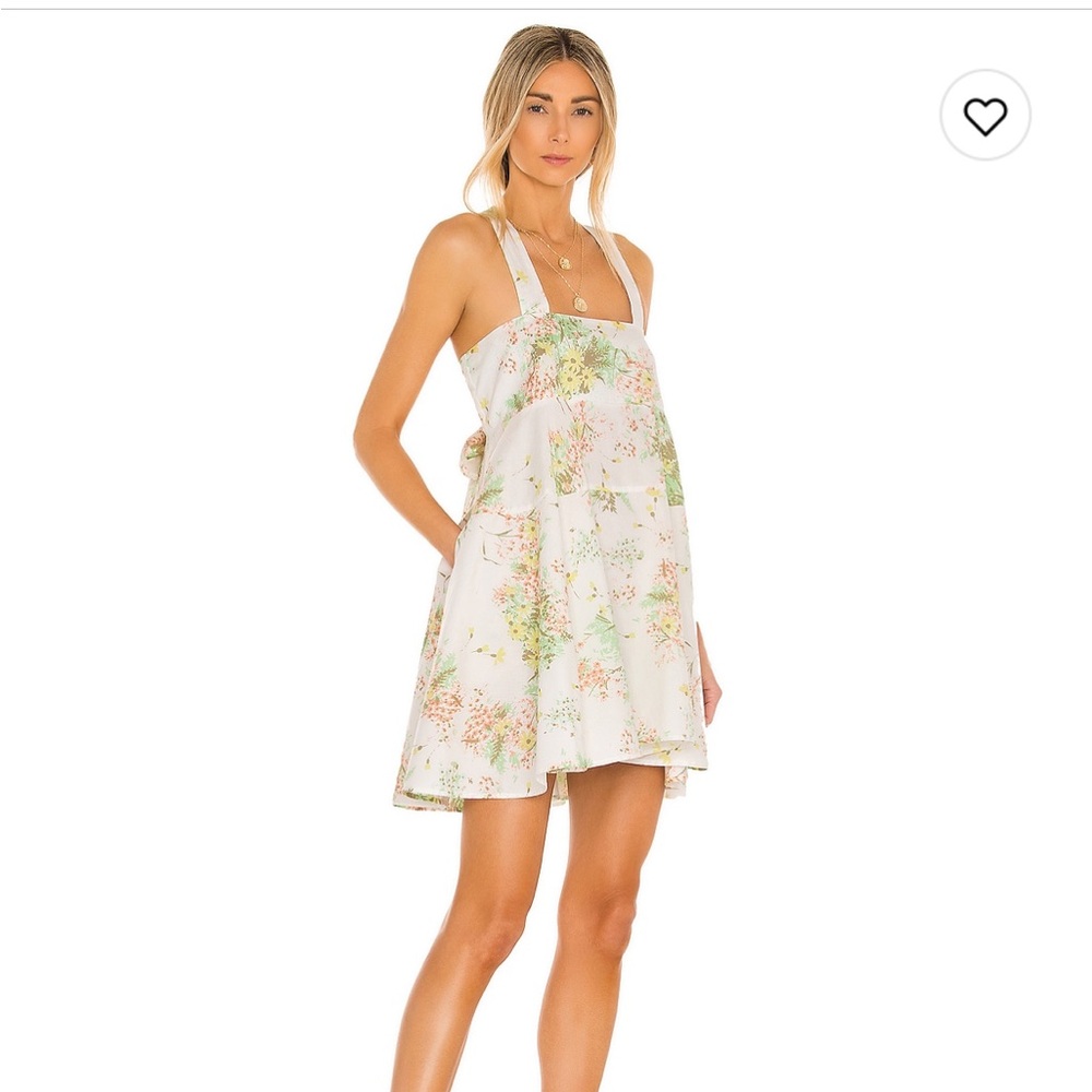 Free people - Let the sunshine in printed tunic in light combo